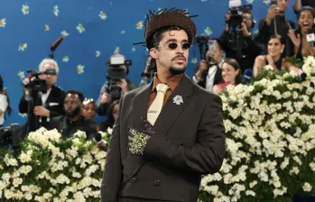 Bad Bunny asistió esta semana a la Met Gala. FOTO Getty