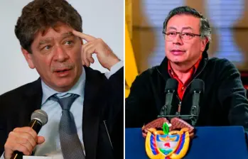 El presidente de la Andi, Bruce Mac Master, se fue lanza en ristre en contra del presidente de la república, Gustavo Petro. Foto: COLPRENSA.
