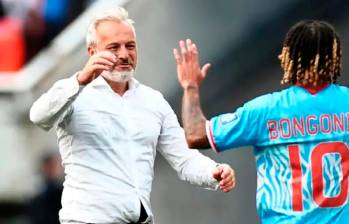 El entrenador de la Selección de Congo dio una de las sorpresas en el Mundial de Norteamérica con su equipo. Foto: AFP