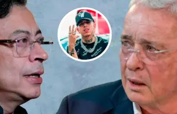 El presidente Petro respondió defendiendo su reforma y cuestionando decisiones de Uribe, reavivando la disputa política entre ambos. FOTO: EL COLOMBIANO/ X @Westcol