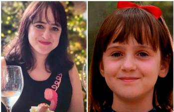 Mara Wilson, quien interpretó a Matilda en la famosa película de los años 90, en el restaurante El Cielo. FOTOS tomadas de Instagram @marawilson