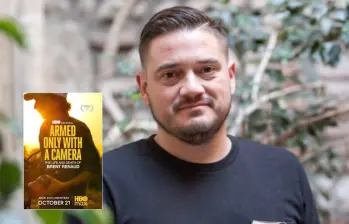 Juan Arredondo es el productor de Armado con una cámara, corto nominado a los Premios Oscar 2026. FOTO: Cortesía