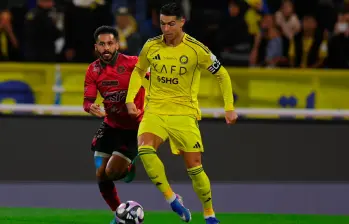 El futbolista portugués Cristiano Ronaldo es la gran figura del equipo saudí Al-Nassr. Está cerca del récord de mil goles. Foto: tomada del x de Cristiano Ronaldo
