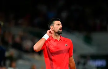 El tenista serbio Novak Djokovic, de 38 años, se ubica en la sexta casilla del ranking de la ATP. FOTO: ROLAND GARROS