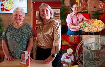Pizzas Piccolo nació en 1977 en un local de 47 metros cuadrados en El Poblado y, casi cinco décadas después, conserva su sello como negocio familiar. FOTOS MANUEL SALDARRIAGA