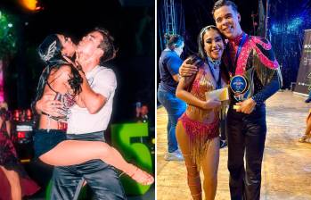 Los bailarines ocuparon el primer lugar en la categoría salsa cabaret en un evento organizado en México. FOTOS: Cortesía