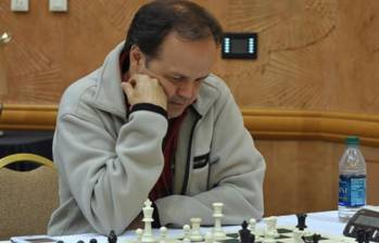 El ajedrecista pereirano, Alonso Zapata, es uno de los grandes maestros que estarán presentes en el Campeonato Continental en Medellín. FOTO: EL COLOMBIANO