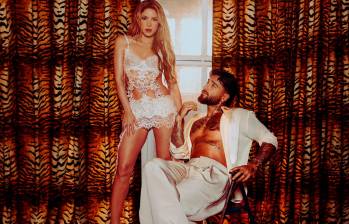 Shakira y Maluma protagonizaron el videoclip de Agua, un merengue que eleva la temperatura de la sensualidad. Foto: Cortesía.@