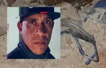 El hombre tendría una herida en el ojo. FOTO: REDES SOCIALES.