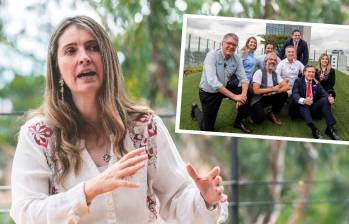 Valencia, quien en la consulta tiene una intención de voto del 23 %, triplica a rivales como Galán y Dávila. FOTO CAMILO SUÁREZ/COLPRENSA