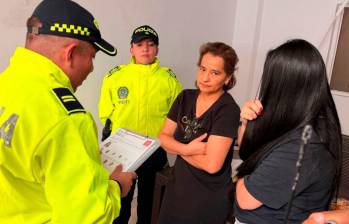 nda Mariela Peñarrieta Tuárez y Michelle Jamileth Macías Peñarrieta fueron capturadas en Colombia por su presunta relación con delitos de lavado de activos. Foto Cortesía.