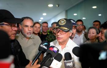 El presidente Petro respondió que la solicitud obedece a un fallo del Consejo de Estado que limitó sus alocuciones, al que calificó como un intento de censura. FOTO: PRESIDENCIA-REFERENCIA