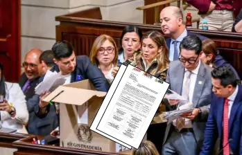 El Pacto Histórico, En Marcha y AICO dieron a conocer la información en un comunicado, para la votación de este 25 de agosto. Foto: Colprensa. 