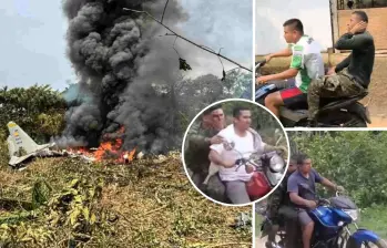 EN VIDEO | Solidaridad de civiles con soldados heridos en accidente del Hércules. Foto: AFP / redes sociales