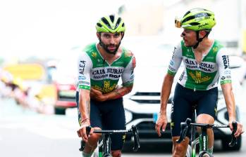 Gaviria se mostraba bastante competitivo en el Tour-2026, en el que sumaba ya 5 top-20. Este jueves se retiró de la competencia. FOTO X-CAJA RURAL