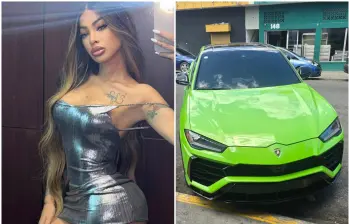 Yailin ‘La Más Viral’ fue capturada por la Policía Nacional de República Dominicana cuando se movilizaba por las calles de Santo Domingo Este. FOTOS: Tomadas de redes sociales @yailinlamasviral y @policiard