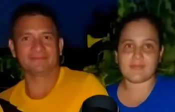 Ellos eran Rafael Estrada Granados y Andrea Alejandra Samacá, la pareja que murió junto a sus hijos en Aguazul, Casanare. FOTO: Colprensa