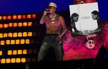 Blessd arrasa en Spotify y Apple Music con su nuevo álbum mientras enfrenta proceso penal por secuestro extorsivo. FOTO EL COLOMBIANO