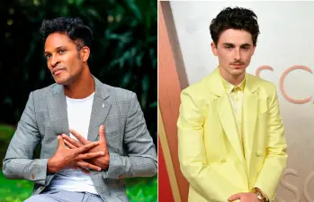 Fernando Montaño es uno de los mejores bailarines de ballet del país. Timothée Chalamet uno de los grandes actores de esta nueva generación. FOTOS EL COLOMBIANO y AFP