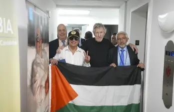 El presidente Petro, en Nueva York, le dijo a los soldados norteamericanos que no le hicieran caso a Trump frente al conflicto en Gaza. Foto: Presidencia