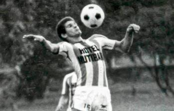 Eduardo Emilio Vilarete fue campeón con Nacional de Zubeldía en 1976 y 1981. Con los verdes festejó 49 goles. FOTO HERVASQUEZ