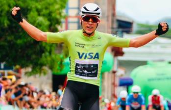 El corredor antioqueño Alejandro Osorio, de 28 años, suma dos victorias en su carrera en un Clásico RCN. Foto: Cortesía Johan Marulanda 