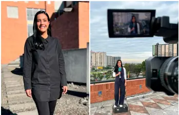 Alejandra Gómez, periodista vallecaucana con trayectoria en RCN, CityTV, Red+ y otros medios nacionales. FOTOS Tomada de Instagram @alejagomezq