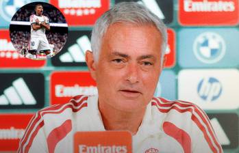 José Mourinho demostró su admiración por Mbappé. FOTOS: X Real Madrid