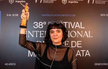 Directora de cine Juliana Zuluaga Montoya recibió premio en el Festival de cine de Mar del Plata. FOTO Cortesía 