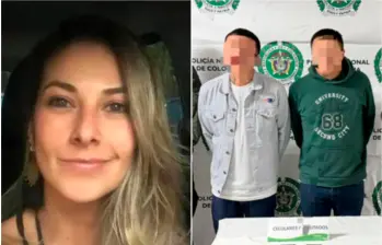 Diana Ospina estuvo retenida el 22 y 23 de febrero luego de abordar un taxi a las afueras de una discoteca en Bogotá. Dos hombres fueron detenidos por su desaparición y secuestro bajo la modalidad de “paseo millonario”. FOTOS: Tomada de redes sociales y cortesía Policía