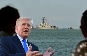 Donald Trump aseguró no tener problema con que Rusia enviara petróleo a Cuba. Fotos: AFP y Getty Images