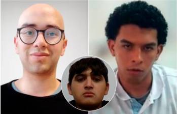 Juan Carlos Suárez Ortiz y Ricardo Rafael González Castro son señalados del asesinato de Jaime Esteban Moreno la madrugada del 31 de octubre de 2025. FOTOS: Captura de video y cortesía