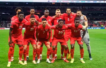 La Selección de Canadá espera ser un buen anfitrión en la Copa Mundo-2026. FOTO AFP