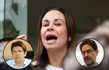 María Claudia Tarazona, viuda del excongresista Miguel Uribe Turbay. Foto: Colprensa. 