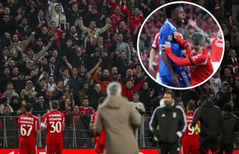 El Benfica se planta ante los comportamientos de su hinchada en una eliminatoria donde el Real Madrid se llevó el pase a octavos y el racismo se llevó la tarjeta roja. FOTO: Tomada de redes sociales @SLBenfica y AFP