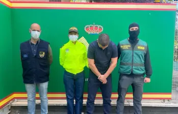 Los capturados estaban al frente de una organización que recibía grandes sumas de dinero producto del envío de cocaína a Europa. FOTO: Cortesía Fiscalía
