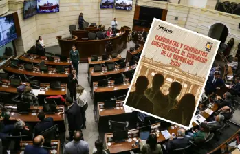 El informe de la Fundación Pares presenta información como de dónde provienen algunas candidaturas cuestionadas y a qué clanes políticos pertenecen. Foto: Colprensa/Fundación Pares