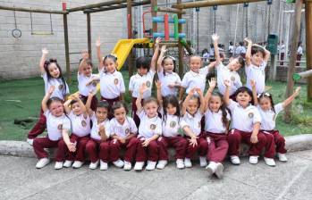 Niños adscritos a los programas educativos del municipio de Itagüí. FOTO: Cortesía Alcaldía de Itagüí