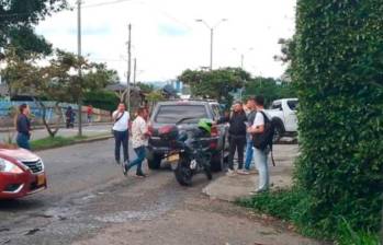 Los hechos ocurrieron en la avenida Centenario, de Armenia. FOTO: Cortesía La Nueva Crónica del Quindío