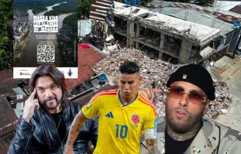 La campaña “Marea Viva, por el Chocó de mañana” cuenta con la participación de Juanes, James Rodríguez y Nicky Jam. Fotos: Manuel Saldarriaga, Esneyder Gutiérrez, Juan Antonio Sánchez, Getty Images y Cortesía