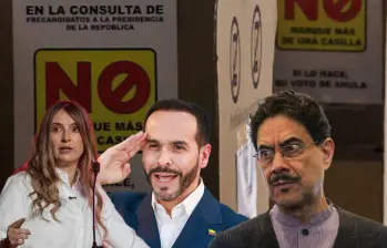 Iván Cepeda, Abelardo de la Espriella y Paloma Valencia lideran el ranking anti-voto según la encuesta Guarumo. Fotos: Andrés Camilo Suárez Echeverry, Manuel Saldarriaga, Getty Images y Colprensa