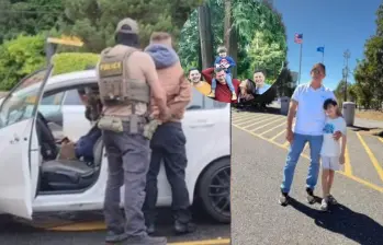 Zoilo Manuel Viloria, de 64 años, fue detenido por ICE pese a no tener antecedentes y con una solicitud de asilo en trámite. Su familia pide ayuda. Fotos: Capturas videos @steffviva