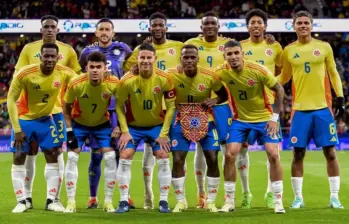 La Selección Colombia de Néstor Lorenzo llega con 19 puntos y ocupa la cuarta posición en la tabla de las Eliminatorias al Mundial. FOTO: Tomada de X @FCFSeleccionCol