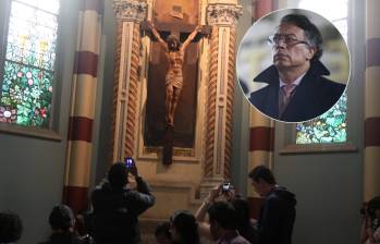 El presidente Gustavo Petro se refirió a la vida sexual de Jesucristo desatando múltiples críticas. Foto: Colprensa 