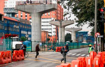 La segunda línea del Metro de Bogotá se menciona en el decreto que repatria más de 100 billones de pesos del ahorro pensional. FOTO COLPRENSA. 