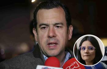 El ministro del Interior designado por Abelardo de la Espriella compartió que mantuvo una conversación con la exfuncionaria. Foto: Colprensa