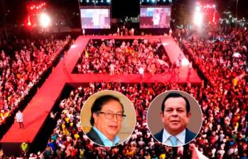 El megacontratista Euclides Torres fue uno de los empresarios con influencia clave en el gobierno Petro; su hijo Nicolás Petro lo señala de haber financiado el evento de la famosa tarima en forma de “P” en Barranquilla. Este lunes, Estados Unidos le quitó la visa. Foto: Colprensa.