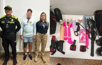 Un ciudadano estadounidense pretendía entrar a Medellín con fines de explotación sexual. FOTOS: Cortesía Migración Colombia