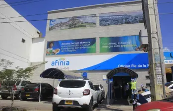 Una de las sedes de la empresa Afinia en la Costa Caribe. FOTO: Colprensa