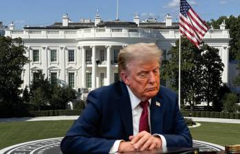Trump vetó a CNN y otros medios de la Casa Blanca. En respuesta, las principales cadenas de televisión de EE. UU. suspendieron la cobertura conjunta de sus actos públicos. Foto: Getty Images / Casa Blanca.